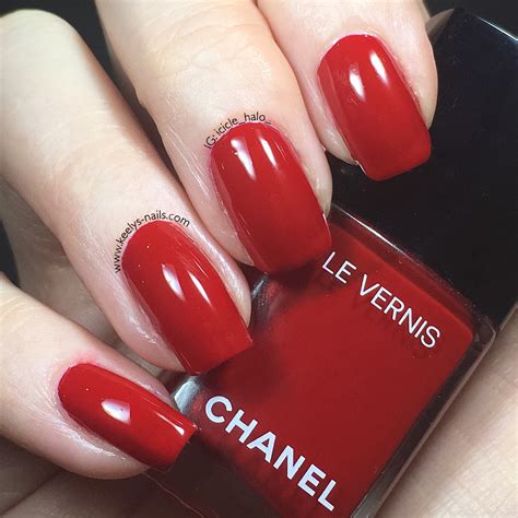 chanel nail polish richness|chanel rouge puissant nail polish.